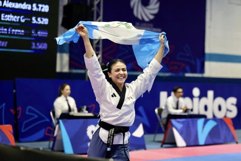 ¡Qué orgullo! Alejandra Higueros es número 1 del mundo en Poomsae Freestyle