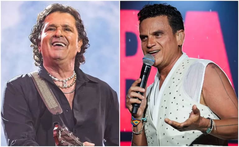 Carlos Vives y Silvestre Dangond calientan el debut de Colombia en el Mundial
