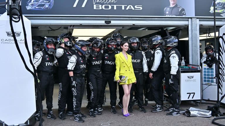 Lily Collins rueda “Emily en París” en el GP de Mónaco