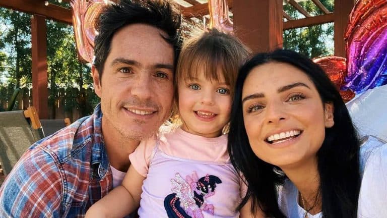 Hija de Aislinn y Ochmann fue muy feliz con el ‘regreso’ de la pareja