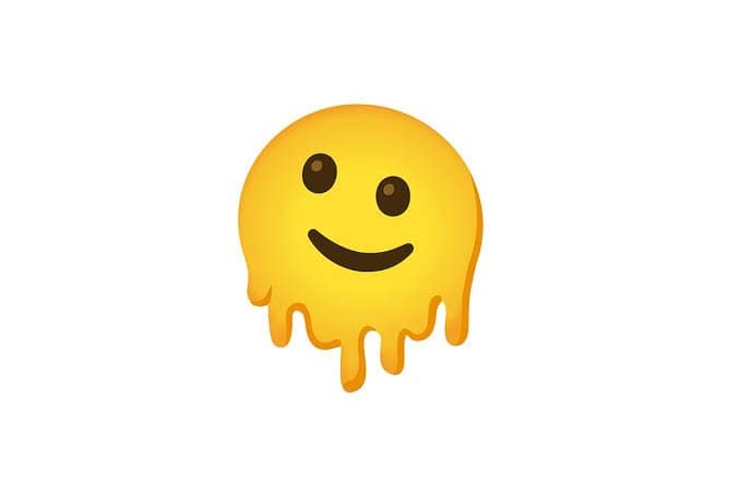 El emoji derretido: qué significa y cuándo usarlo