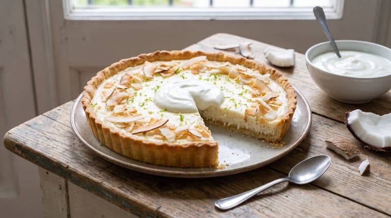 Pastel de coco y yogur: receta fácil y rápida