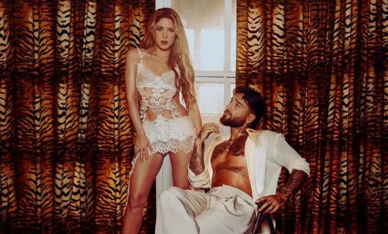 Shakira y Maluma nos ponen a bailar con su sensual merengue ‘Agua’