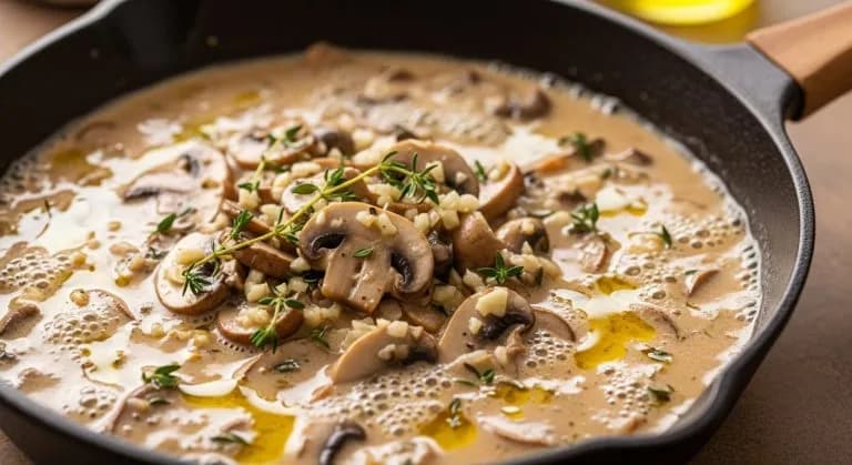 Salsa de champiñones casera: esta receta tiene ‘el secreto de la abuela’