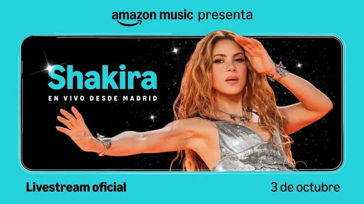 Shakira transmitirá en vivo y “gratis” para todo el mundo el cierre de su gira desde Madrid