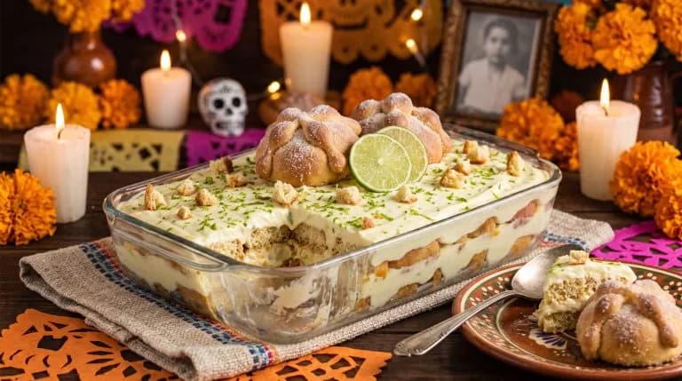 Carlota de pan de muerto: el dulce sabor de la tradición