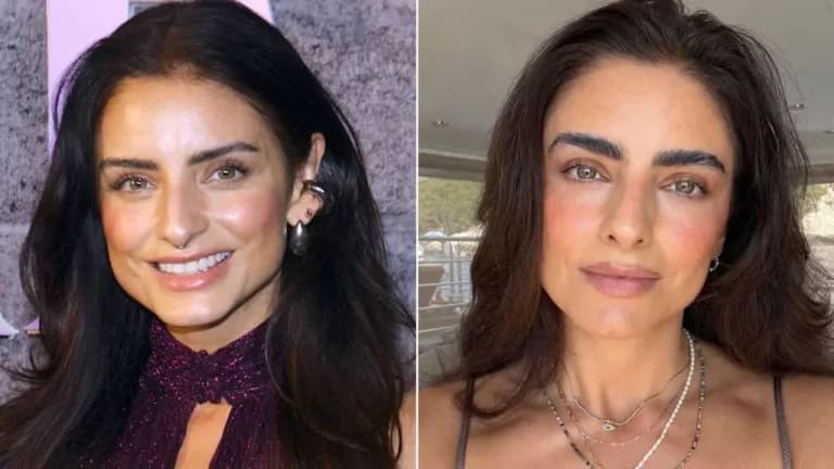 Aislinn Derbez revela su rutina para tener unas cejas pobladas