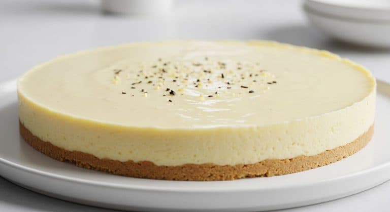 Pastel de vainilla sin horno listo en 10 minutos