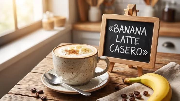 Banana latte casero: lo puedes hacer en solo 5 minutos
