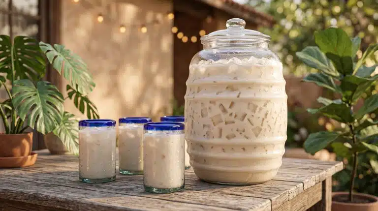 Agua de horchata de arroz: perfecta para este calor intenso