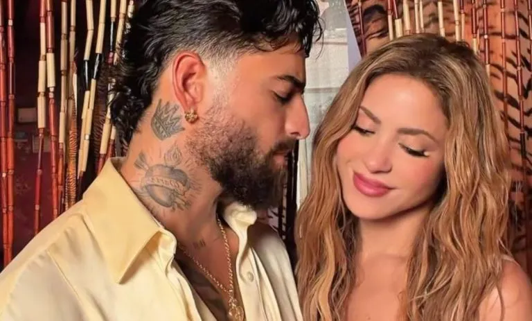 Shakira y Maluma cantan ‘Agua’ en vivo por primera vez en Madrid